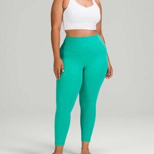 Women Lululemon Align High-Rise Pant 25" in Maldives Green Size 10
